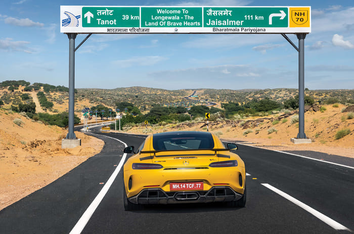 Mercedes AMG GT R: On India's fastest road