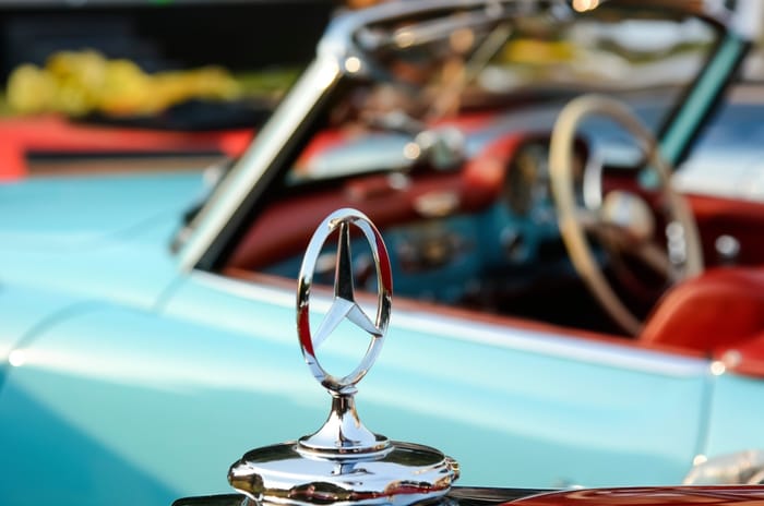 Mercedes Benz Classic Car Rally Mercedes Badge