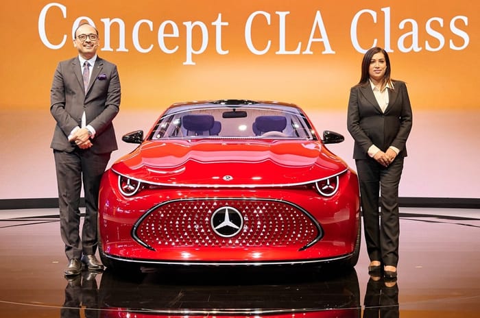 Mercedes CLA concept Mercedes CLA concept