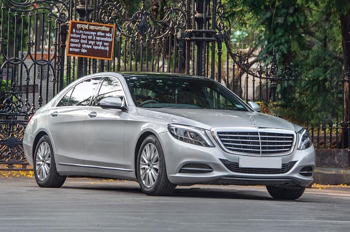 Pre-facelift Mercedes-Benz S-class