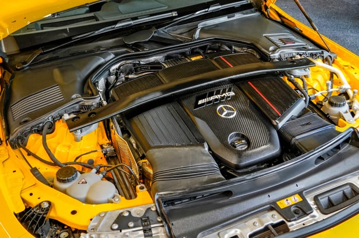 CLE 53 AMG engine