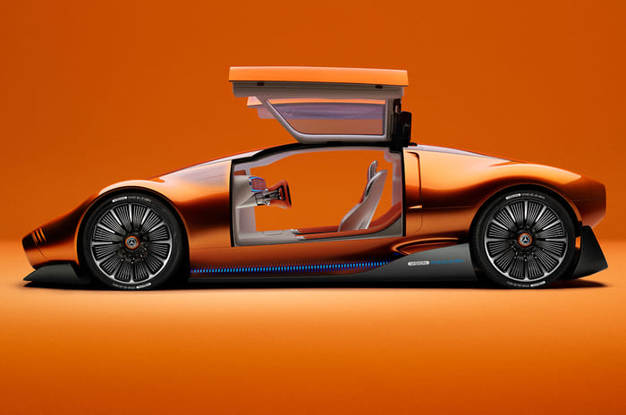 Mercedes Vision One-Eleven revealed as tribute to 1970’s C111 prototype