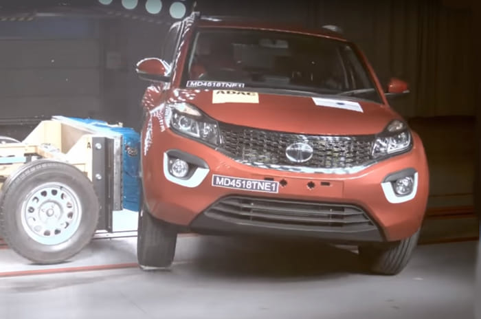 Tata Bexon side impact test Global NCAP Tata Bexon side impact test Global NCAP