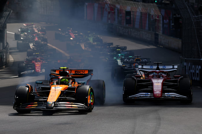 Norris fends off Leclerc at 2025 F1 Monaco GP Norris fends off Leclerc at 2025 F1 Monaco GP