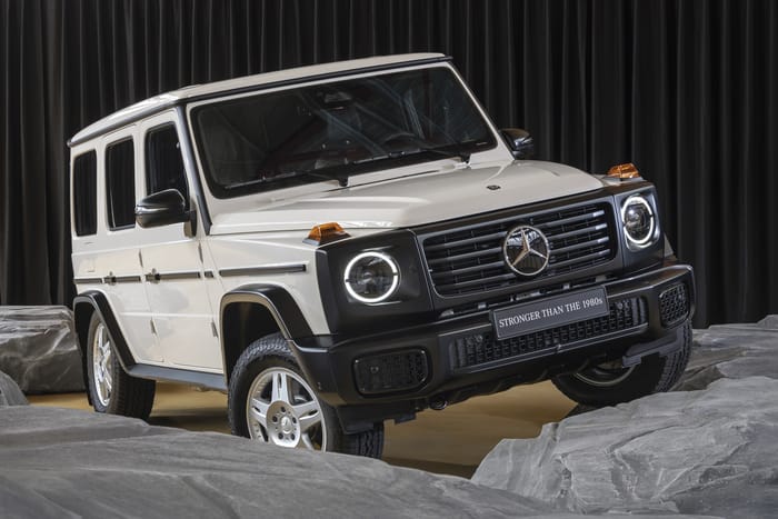 New Mercedes G Class special edition draws inspiration from 1980s original