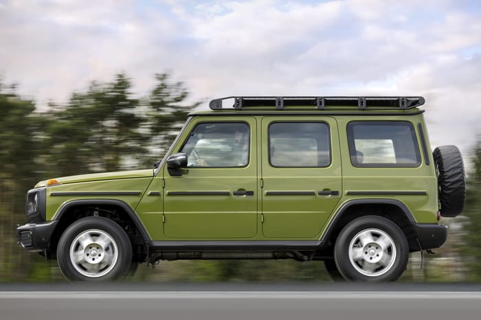 New Mercedes G Class special edition draws inspiration from 1980s original