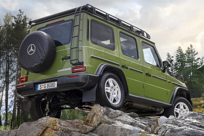 New Mercedes G Class special edition draws inspiration from 1980s original