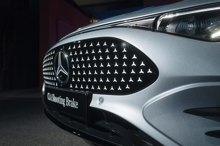 Mercedes CLA Shooting Brake debuts as brand's first electric estate