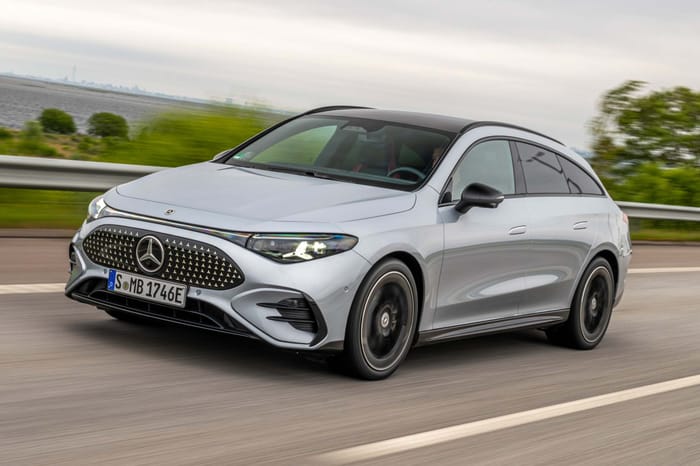 Mercedes CLA Shooting Brake debuts as brand's first electric estate