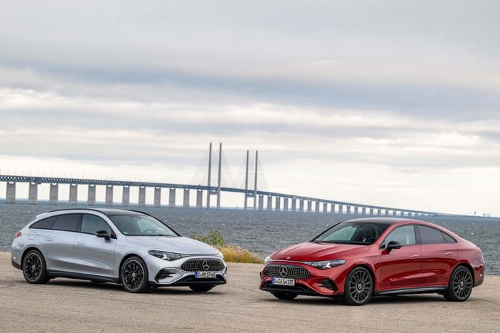 Mercedes CLA Shooting Brake debuts as brand's first electric estate