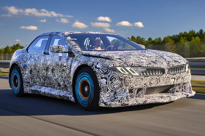 BMW M3 electric tech previewed by Vision Driving Experience concept