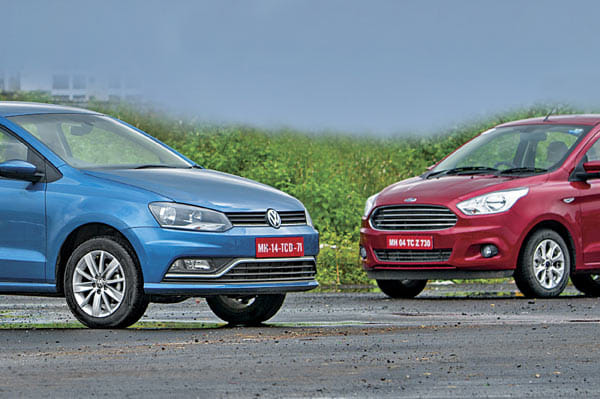 Volkswagen Ameo vs Ford Figo Aspire, a diesel comparison