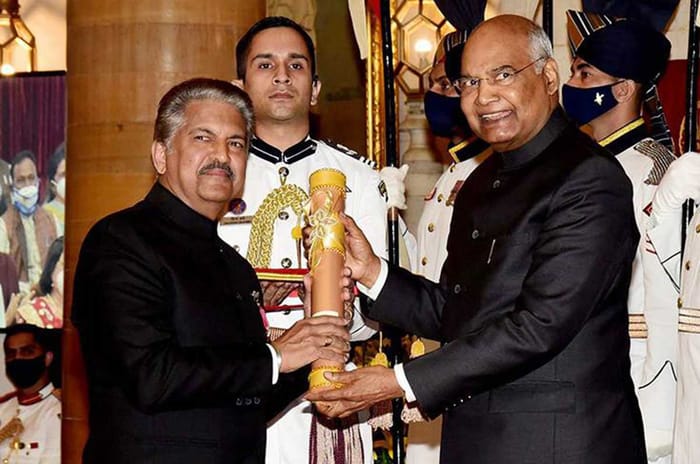 TVS, Mahindra group chiefs conferred Padma Bhushan