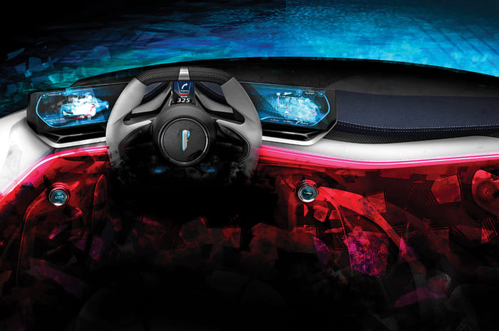 Pininfarina Battista interior