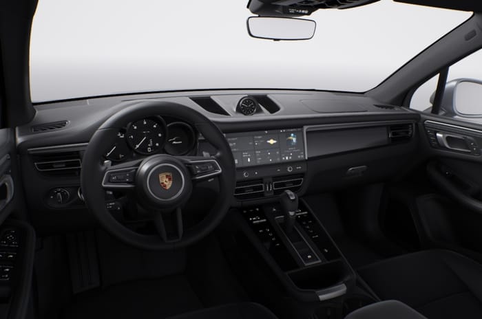 Porsche Macan with Design Package gets Carbon Interior