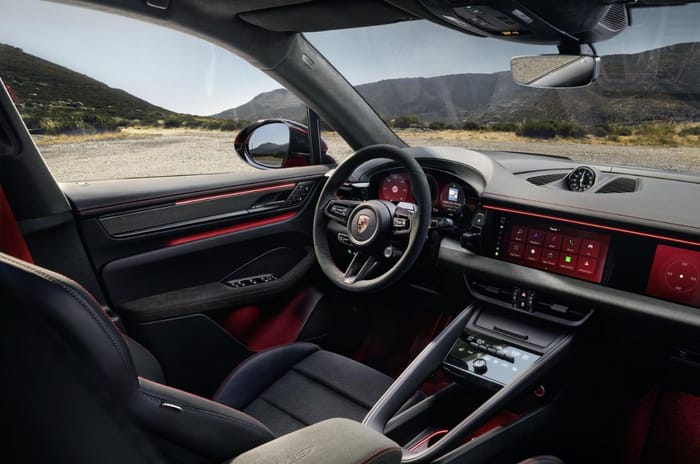 Porsche Macan GTS Electric interior