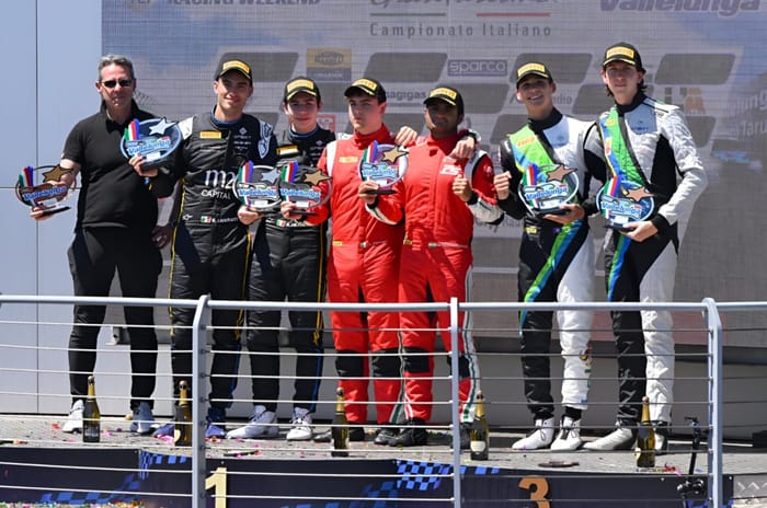 Mahaveer Raghunathan Italian GT Sprint Championship win