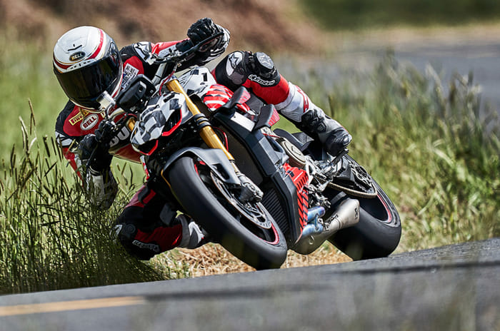 Ducati Streetfighter V4 prototype breaks cover