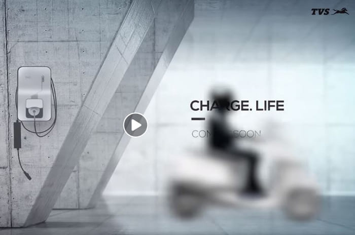 TVS electric scooter teased