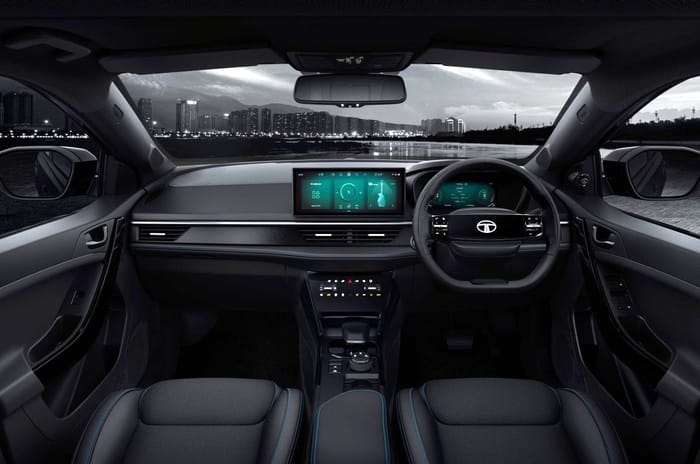 Tata Nexon EV Dark interior