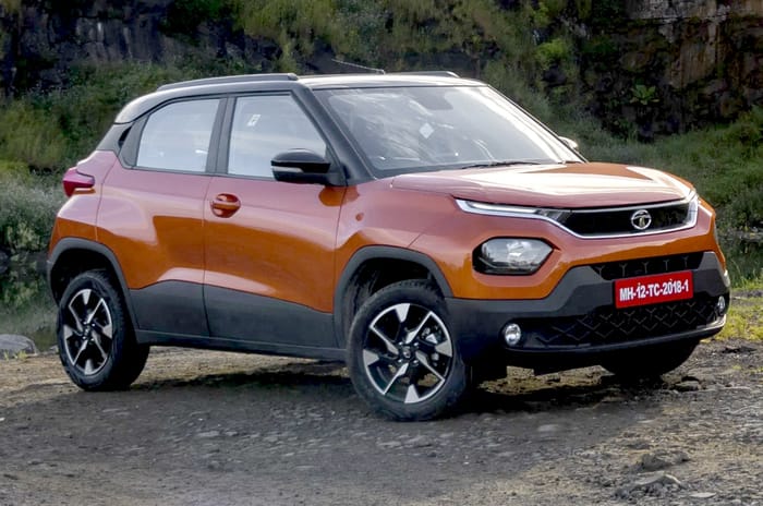 Tata Punch front right side