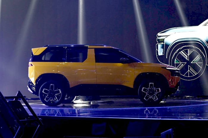 Tata Sierra Auto Expo 2025 rear Tata Sierra Auto Expo 2025 rear