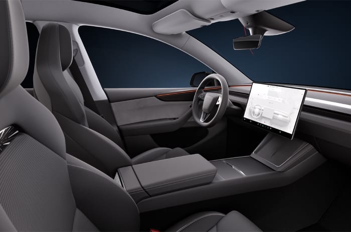 Tesla Model Y interior