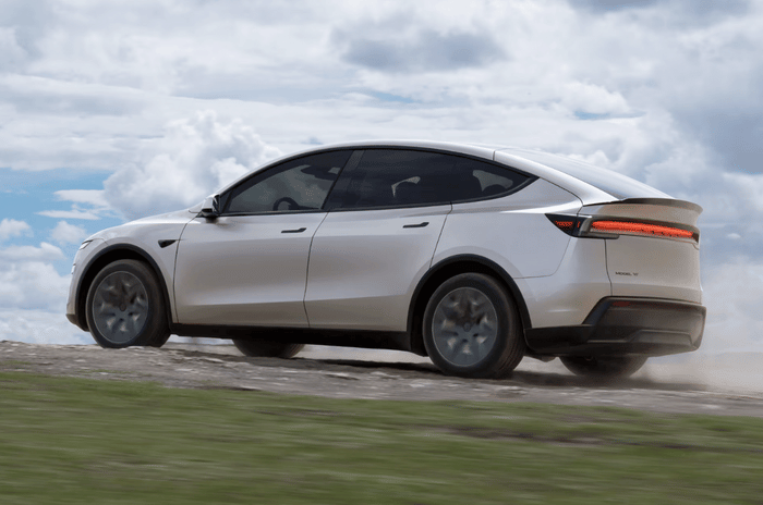 Tesla Model Y L outdoors