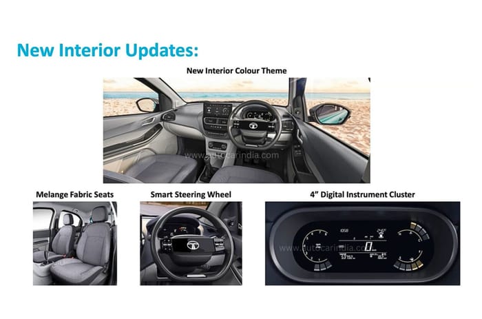 2025 Tata Tiago, Tiago EV get bigger infotainment screen, more features