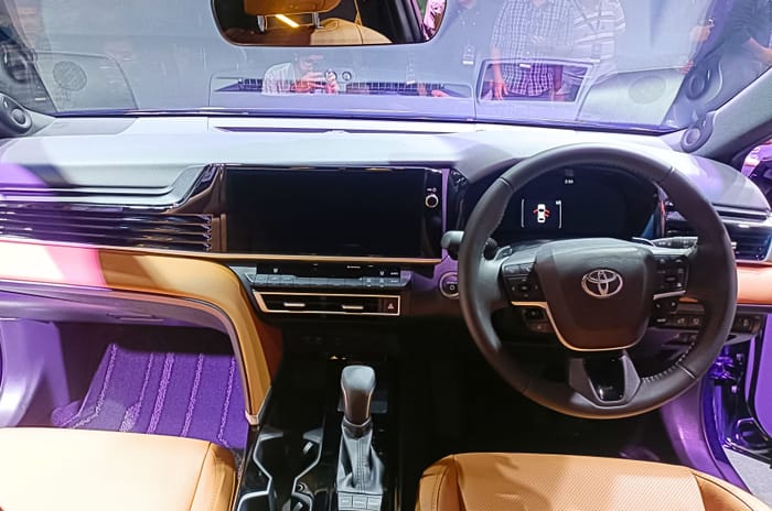 New Toyota Camry interior