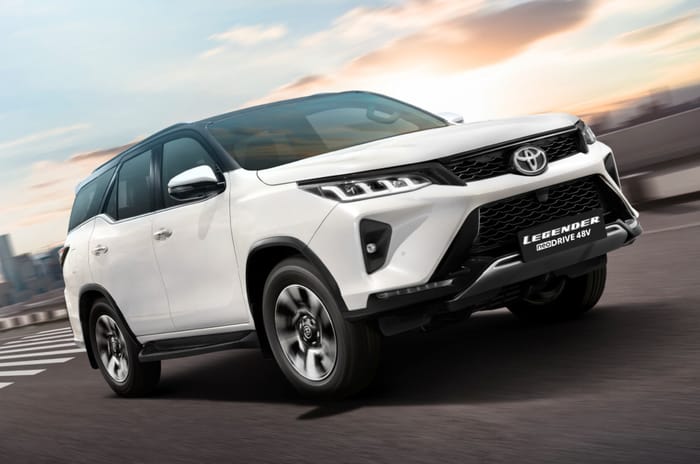 Toyota Fortuner Legender 48V mild hybrid launched