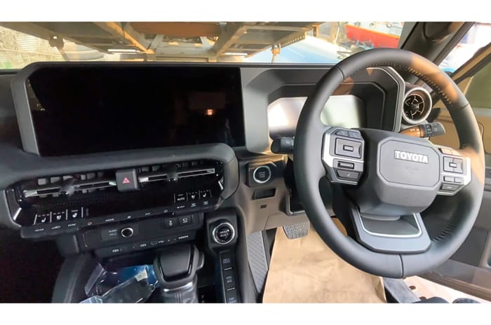 Toyota Land Cruiser Prado spied in India