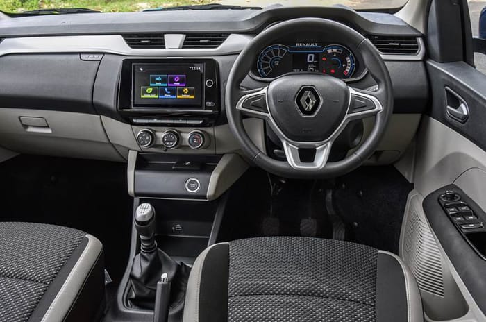Renault Triber interior highlights detailed