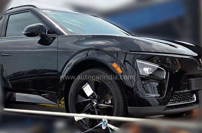 VinFast VF7 spied in India
