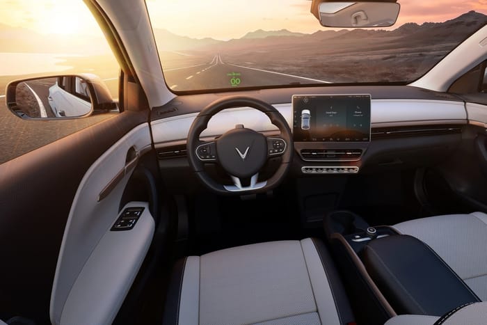 Vinfast VF 6 spied testing in India