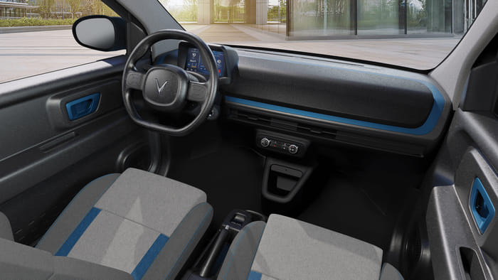 Vinfast Minio Green compact EV design patent filed in India