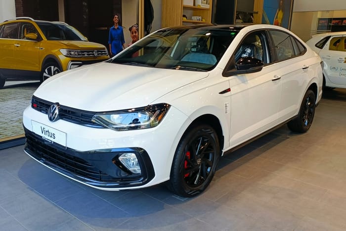 Volkswagen Virtus showroom