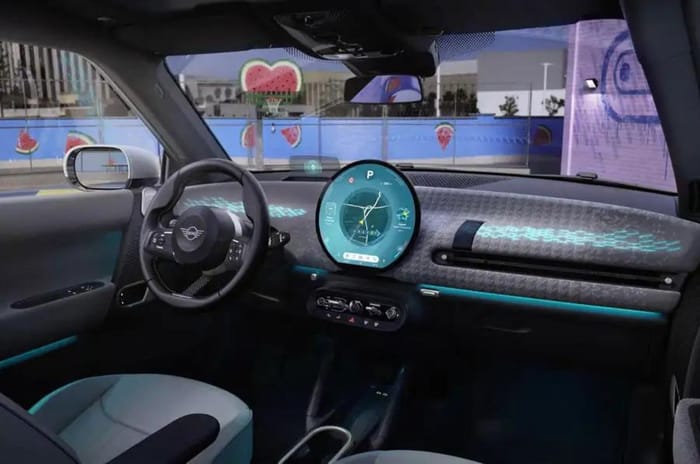 Mini Cooper Electric interior officially revealed