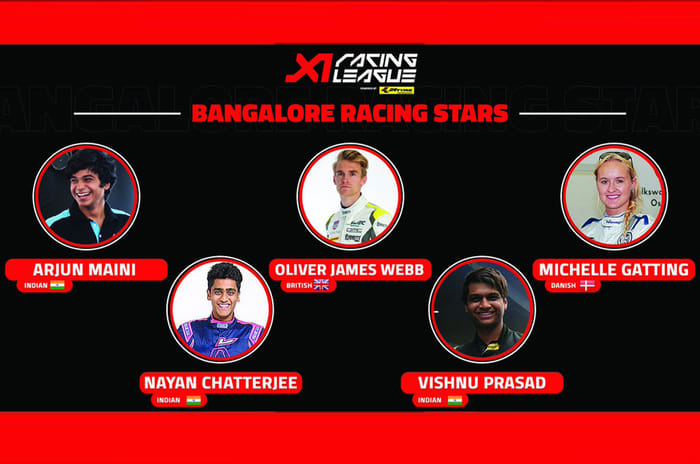 X1 Racing League complete driver line-up revealed