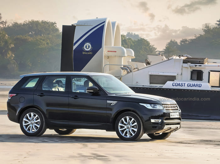 Range Rover Sport meets Griffon 8000TD