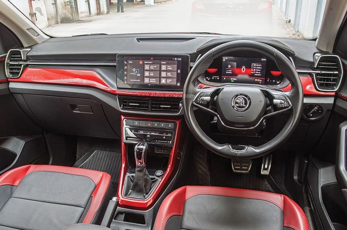 Skoda Kushaq facelift spied with new design details