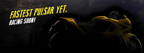 Bajaj Pulsar RS 200 teased ahead of official launch