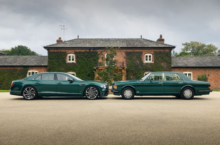 Bentley marks three anniversaries with bespoke Flying Spur tributes