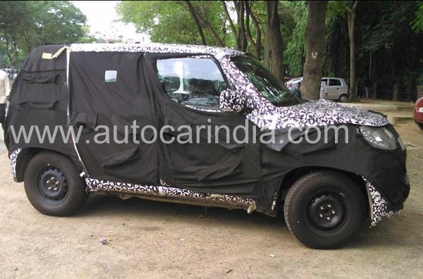 Mahindra’s new mini-Bolero takes shape