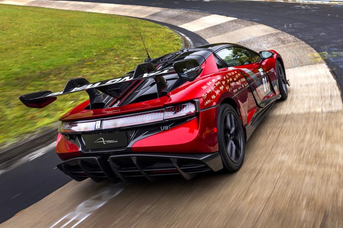 BYD Yangwang U9 Xtreme sets production EV lap record at Nurburgring