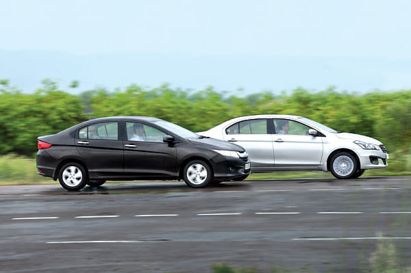Maruti Ciaz vs Honda City comparison