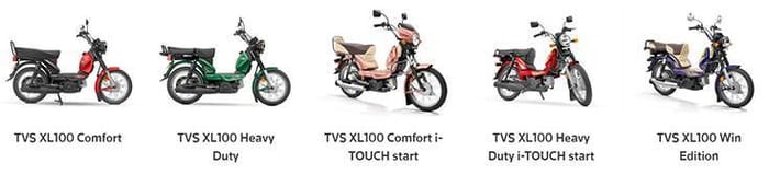 TVS XL100 sells over 1 lakh units in Q1 FY2025, a million over 15 years