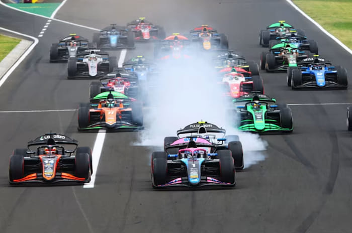 F2 Hungarian GP India timings