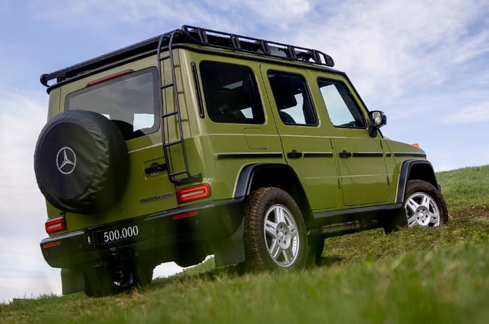Mercedes Benz rolls out 5,00,000th G-Class SUV