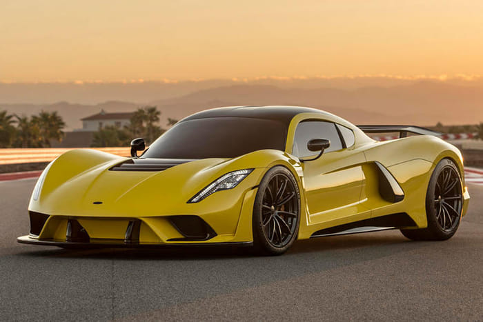 World’s fastest production cars